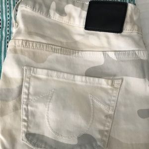 True Religion Sand Camo Skinnies